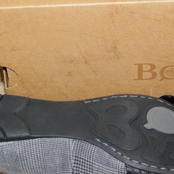 NIB $100 Gray Plaid Molly Ballet / Ballerina Flats BORN 8 1/2 - Picture 3 of 3